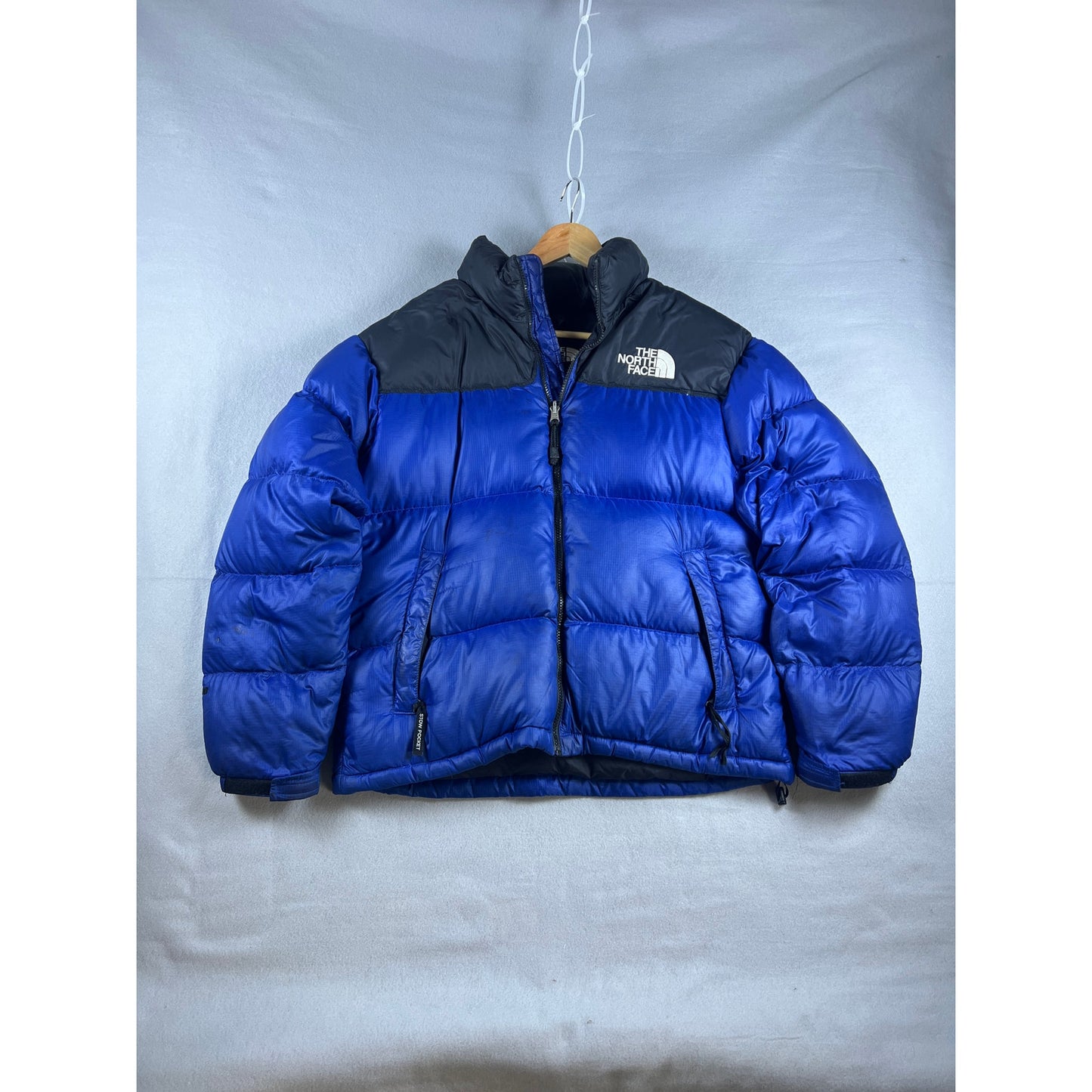 Vintage Blue North Face 700 Puffer Jacket - M