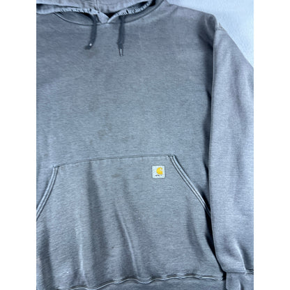 Carhartt Distressed Hoodie Sweatshirt - 4XL