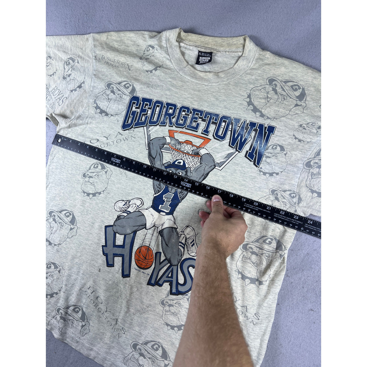 Vintage Georgetown Hoyas T-Shirt - XL