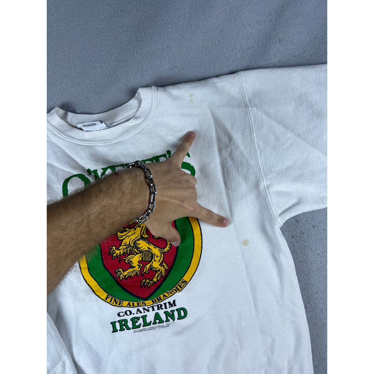 Vintage Badger Sportswear O'Keefe's Ireland Sweatshirt - M