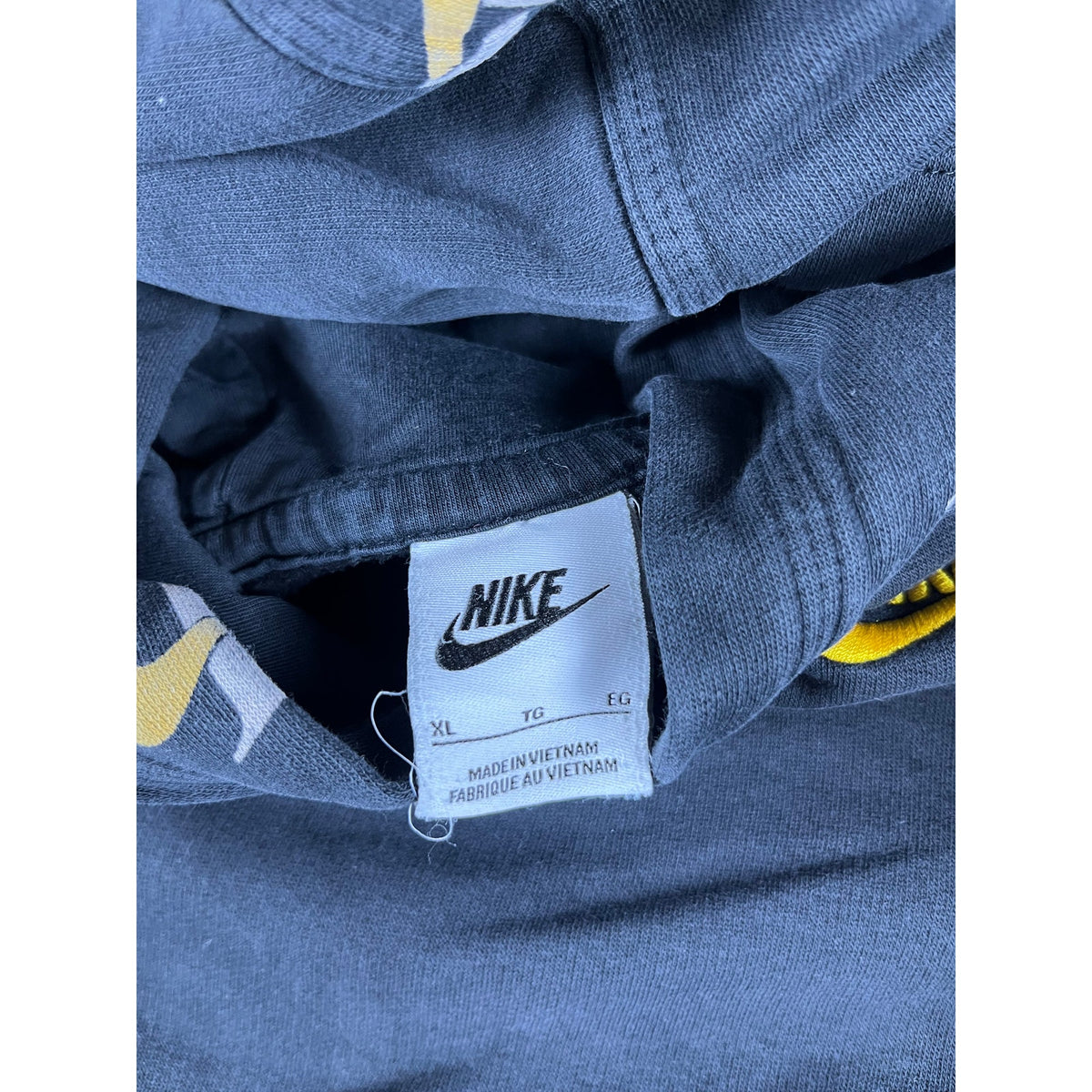 Nike Spellout All Over Print Hoodie Youth - XL
