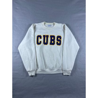 Vintage Chicago Cubs Spellout Sweatshirt - M