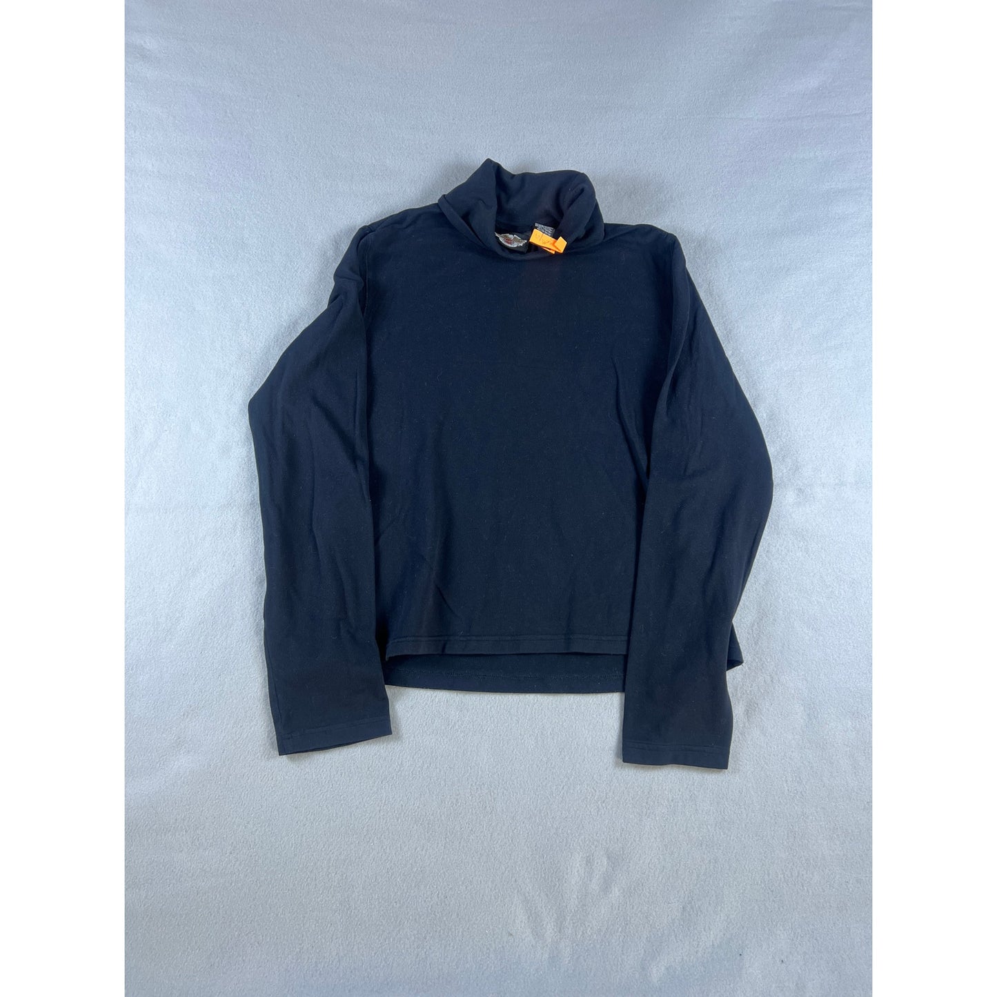 Black Harley Davidson Thermal Mock Neck - L