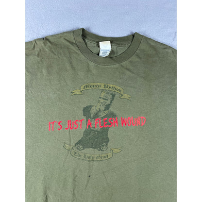 Vintage Monty Python Holy Grail Flesh Wound T-Shirt - XL