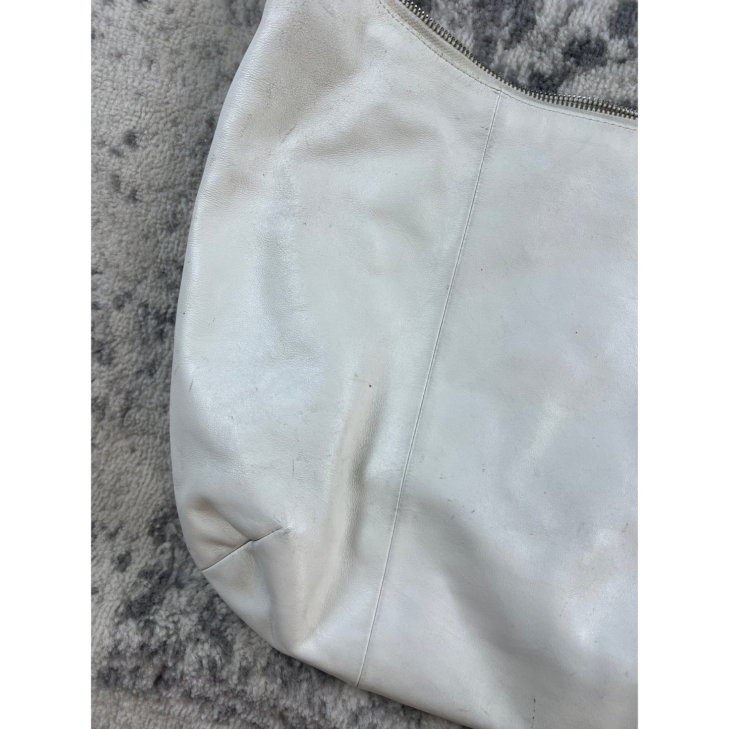 Vintage Coach Kristin White leather Hobo Bag