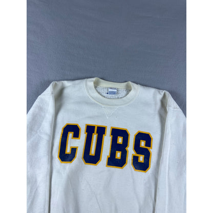 Vintage Chicago Cubs Spellout Sweatshirt - M