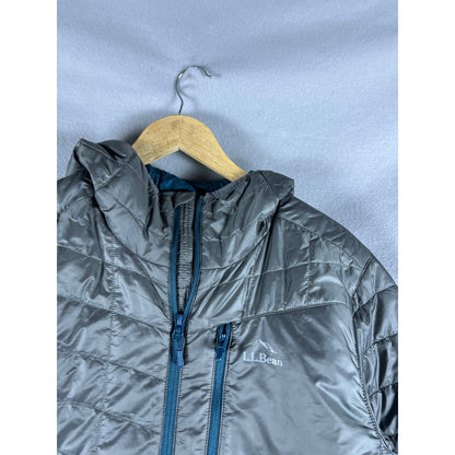LL Bean PrimaLoft Packaway Hooded Jacket - XL