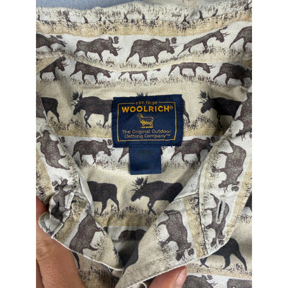 Woolrich Moose Print Shirt - XL