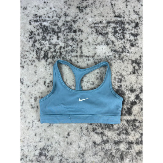 Sky Blue Nike Dri-FIT Sports Bra - YS
