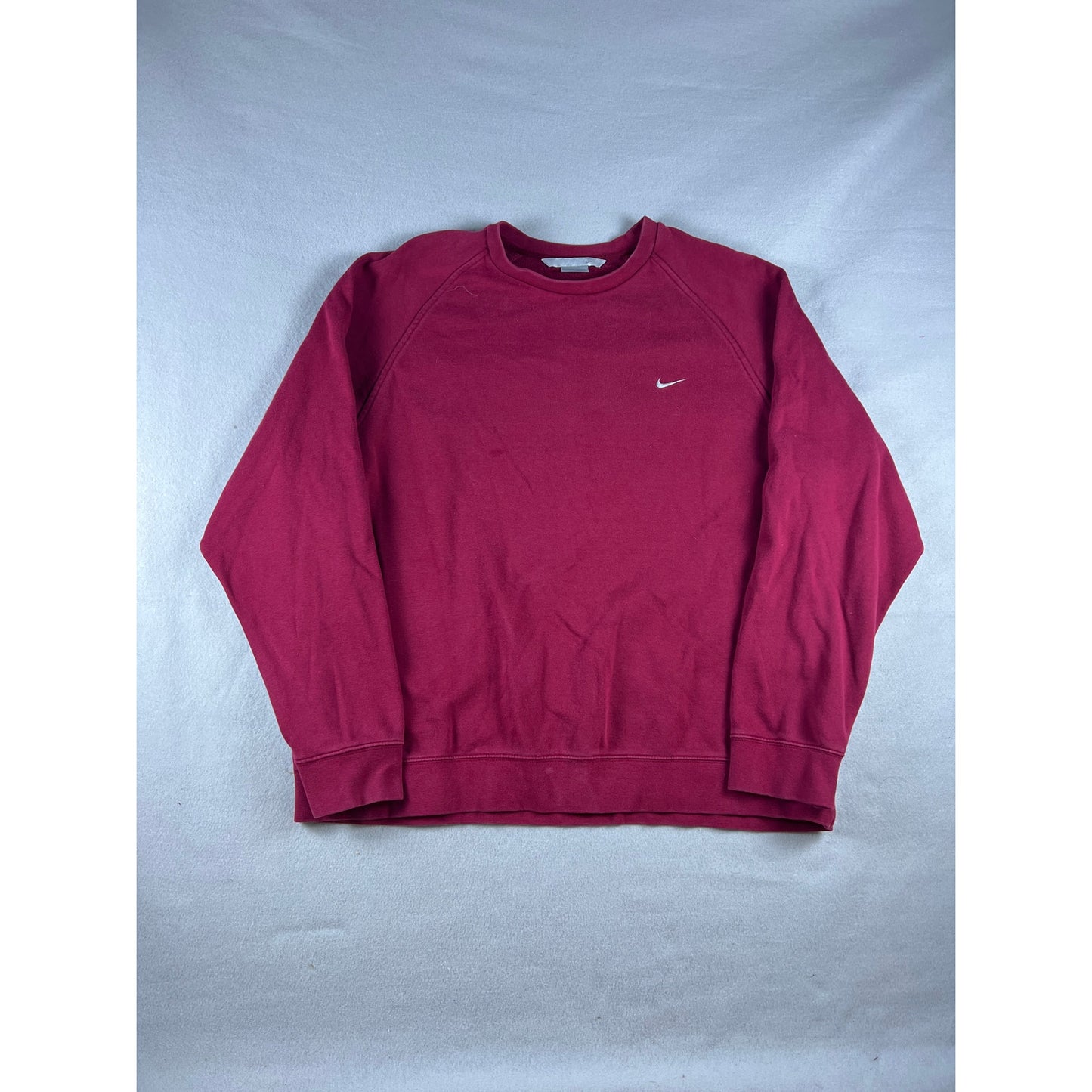 Y2K Red Nike Swoosh Crewneck - XL