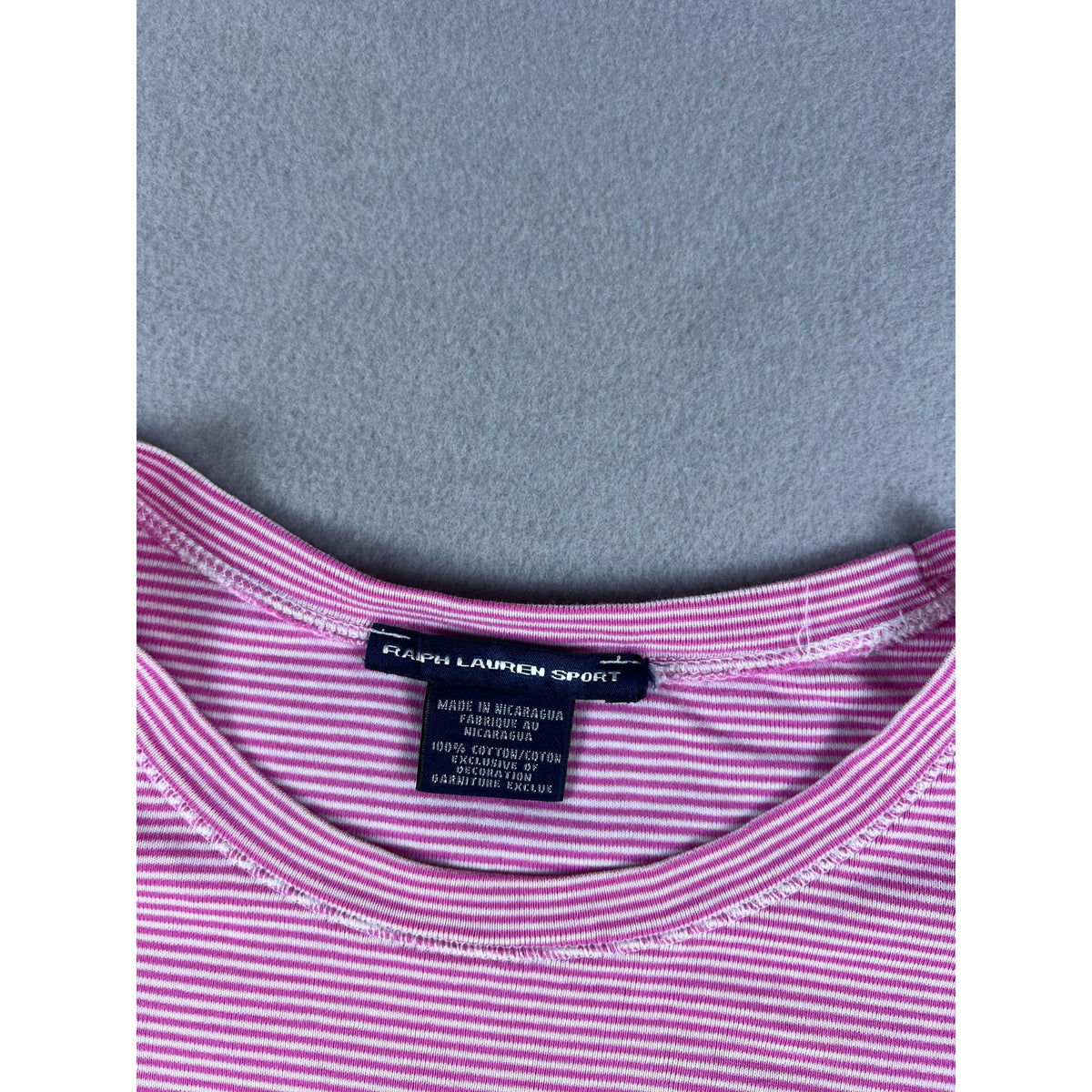 Ralph Lauren Sport Striped Top - L