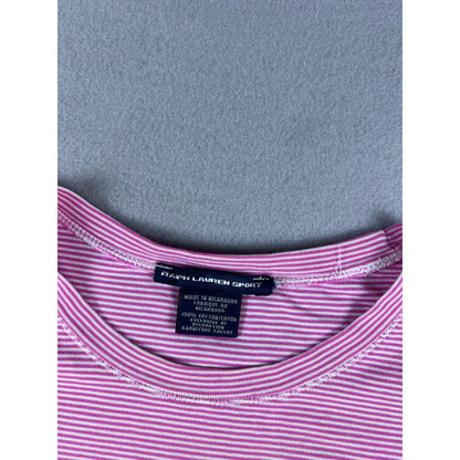 Ralph Lauren Sport Striped Top - L