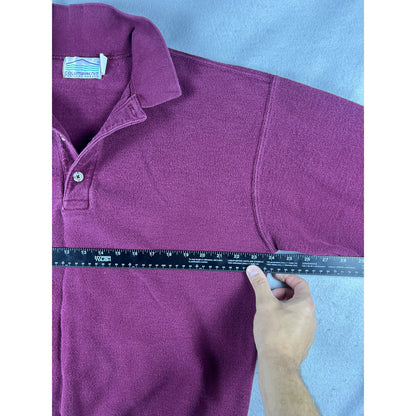 Vintage Columbiaknit Henley Sweatshirt - L