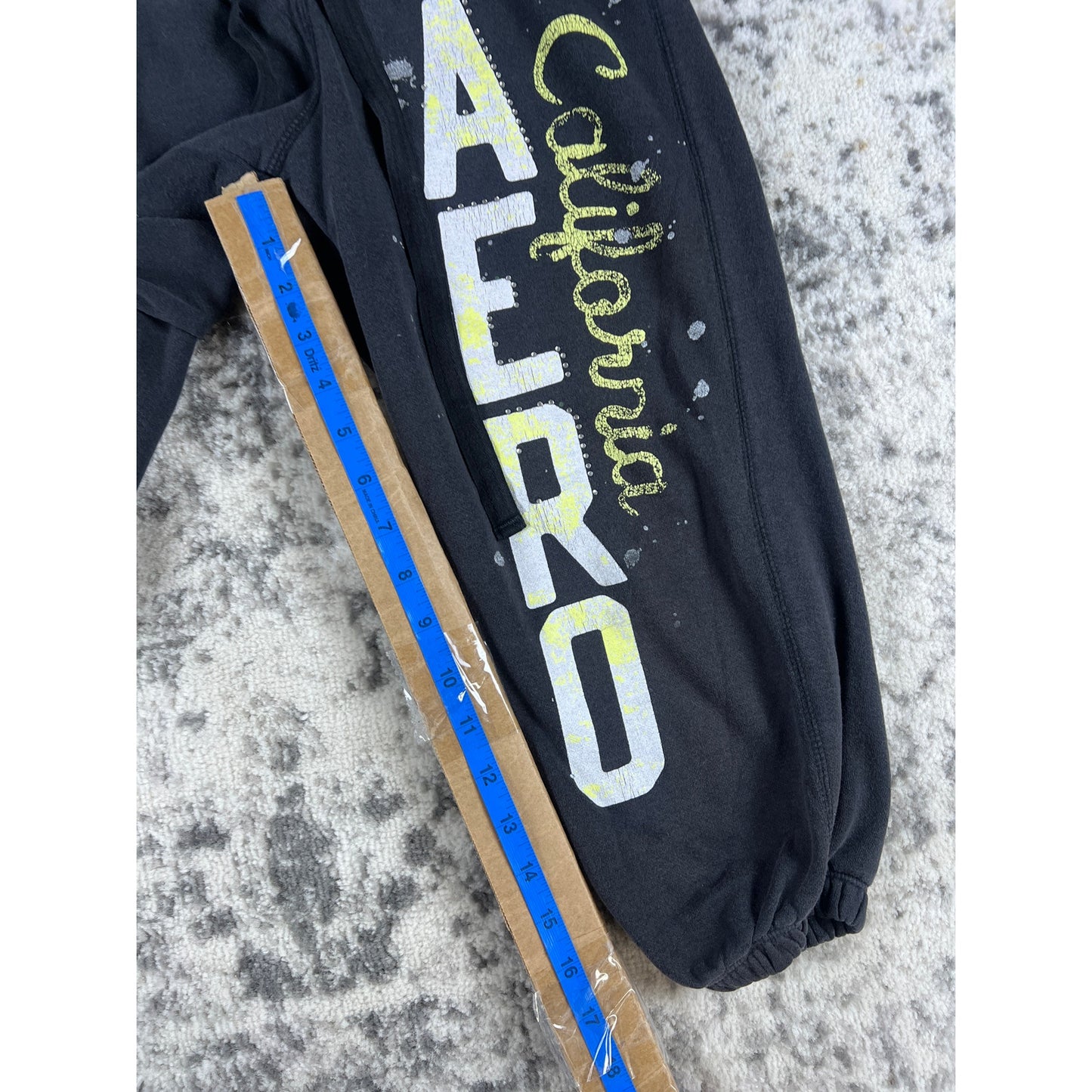 Vintage Aeropostale Sweatpants Adult Medium Black Y2k Baggy Fit
