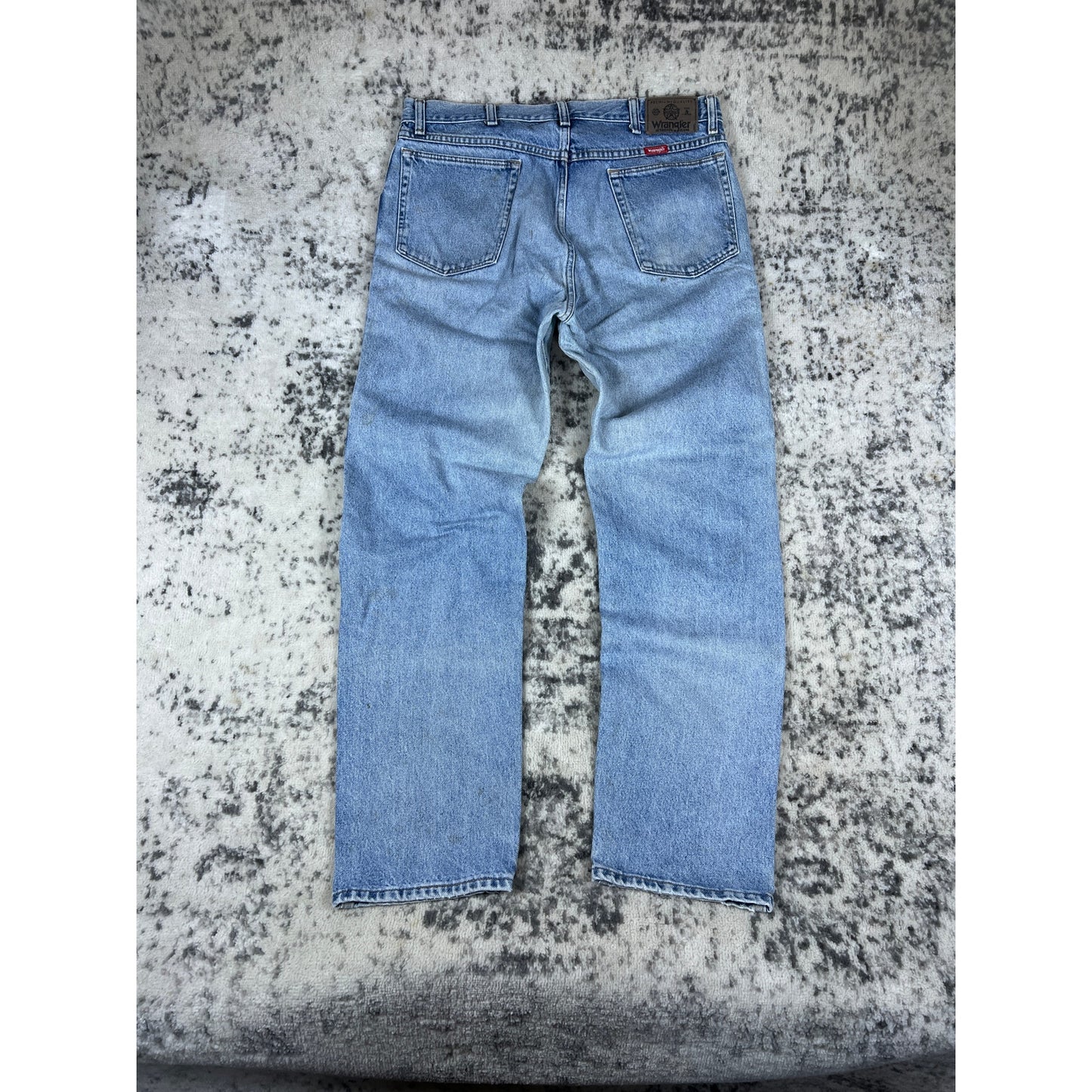 Vintage Light Wash Wrangler Pants - 34