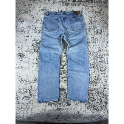 Vintage Light Wash Wrangler Pants - 34