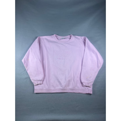 Vintage Pink Rainforest Cafe Chicago Sweatshirt - L