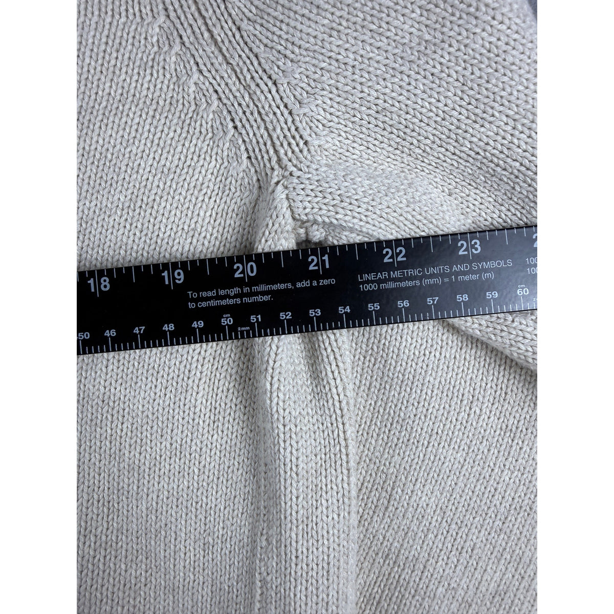 Chaps 1/4 Zip Preppy Sweater - M