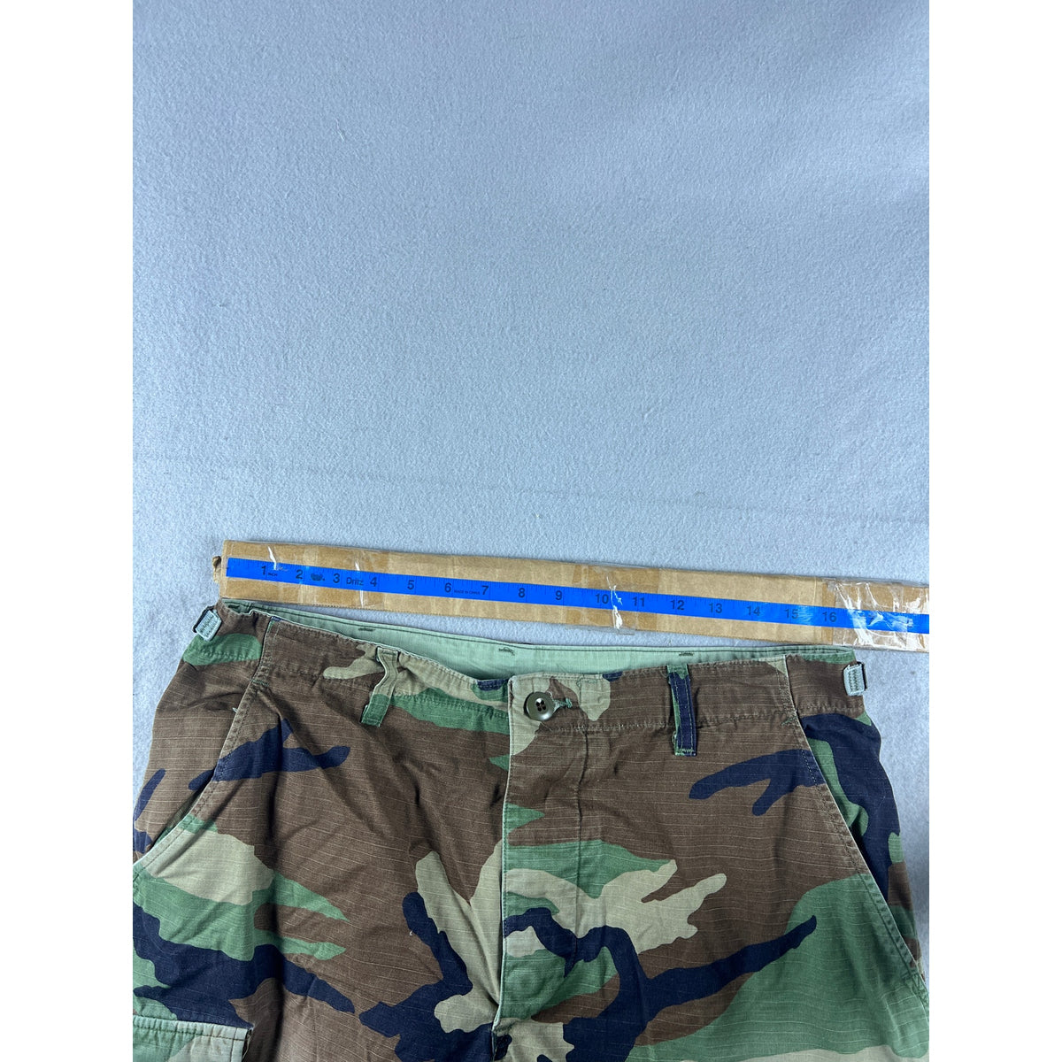 Vintage BDU Military Camo Ripstop Cargo Pants - 33x31