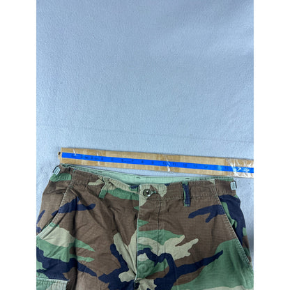Vintage BDU Military Camo Ripstop Cargo Pants - 33x31