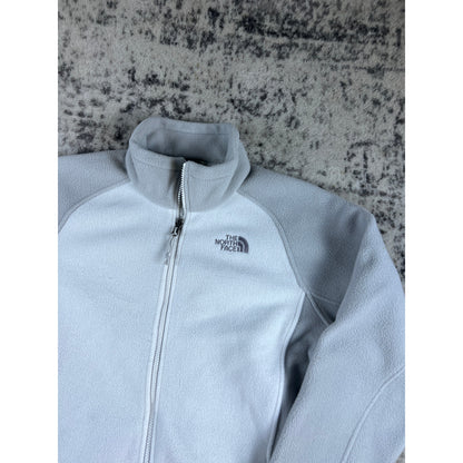 The North Face White Fleece Jacket - XL
