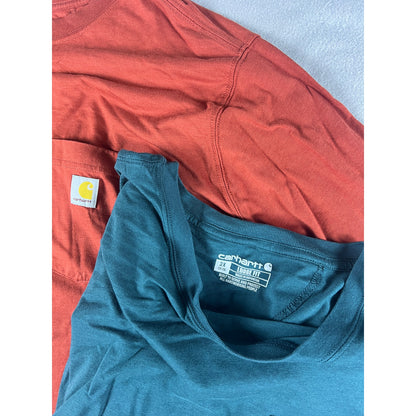Lot of 2 Carhartt Loose Fit Pocket Tee Womens - 3X
