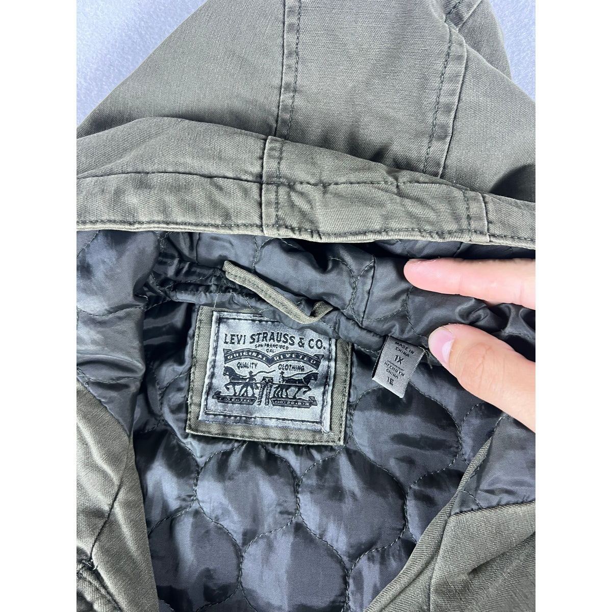 Levi's Field Military Jacket Anorak Womens - 1X