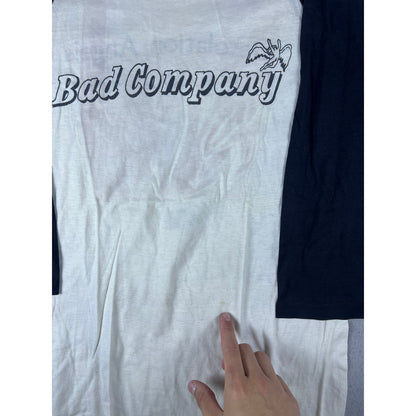 Vintage 1979 Bad Company Desolation Angels USA Tour Baseball Raglan Shirt -  XL