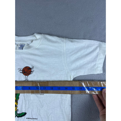 Vintage Adidas Goofy Disney Basketball T-Shirt Youth - L 16-18