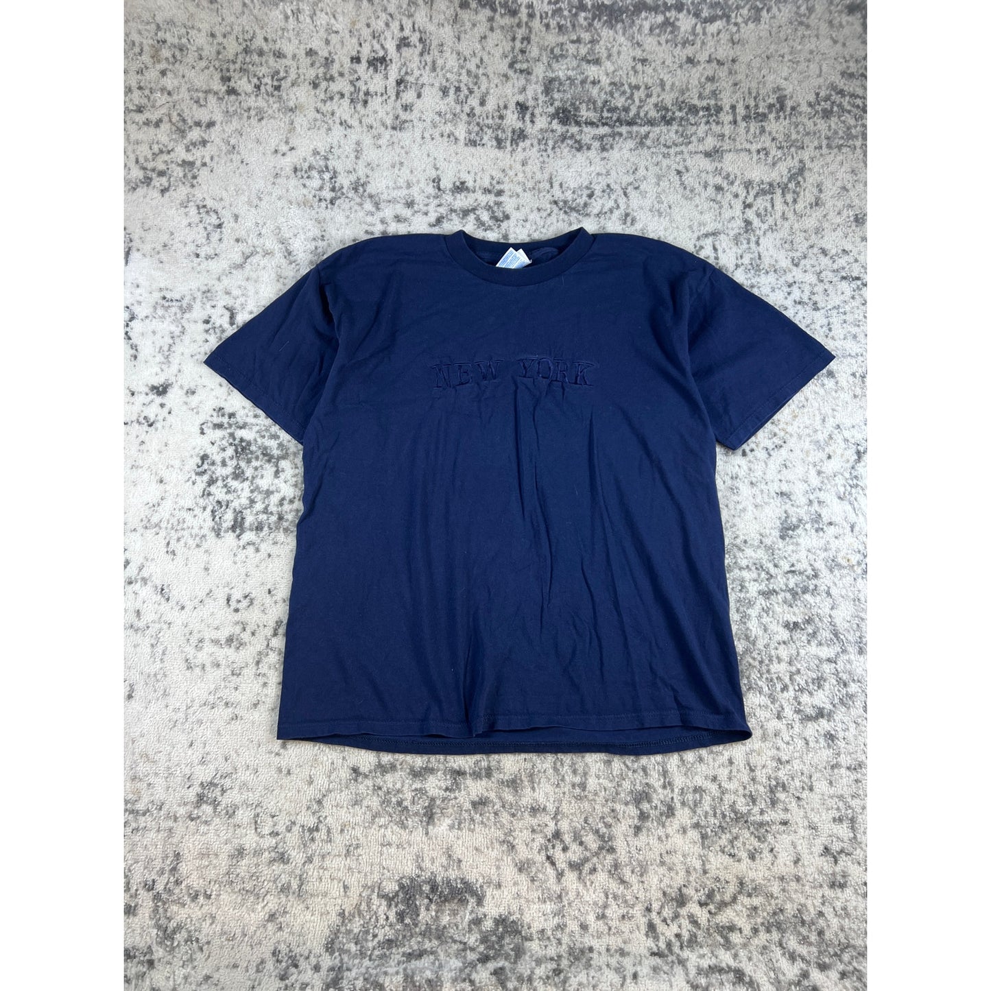 VTG New York Spellout Script Shirt - XL