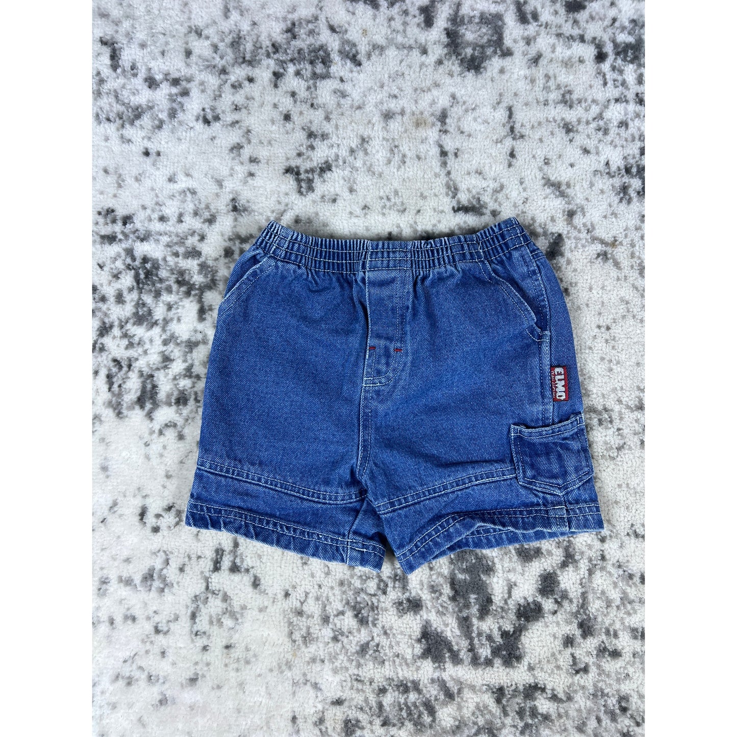 Vintage Kids Sesame Street Jean Shorts - 18M