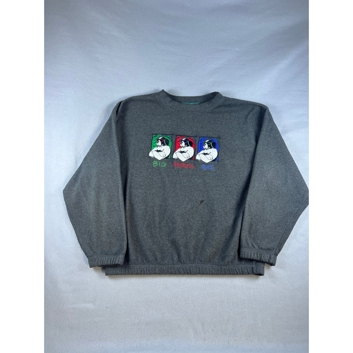 Vintage Big Dogs Fleece Sweatshirt - XL