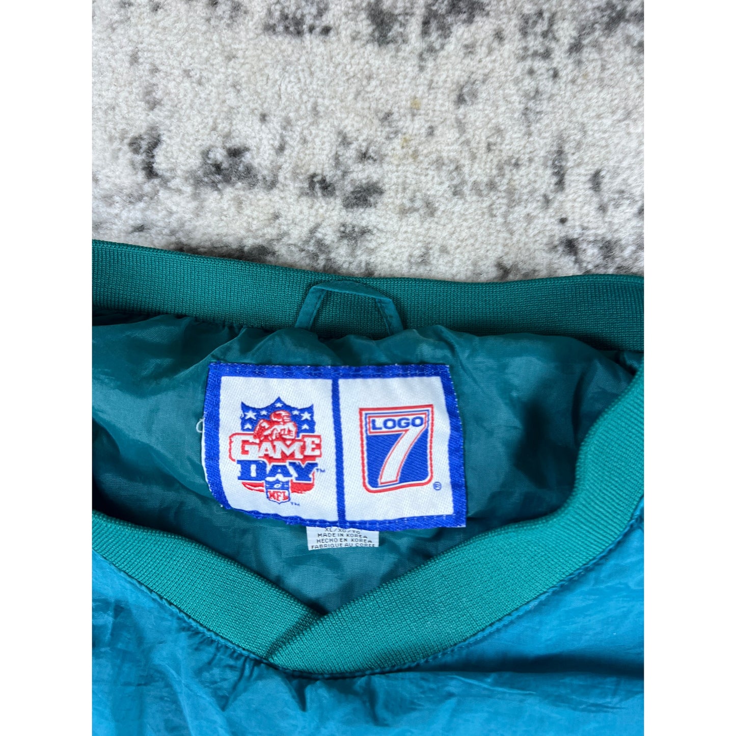Vintage 90s Miami Dolphins Windbreaker Jacket - XL