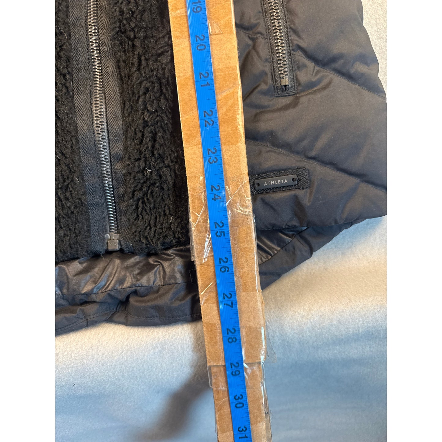 Athleta Quilted Sherpa Fleece Vest - XS