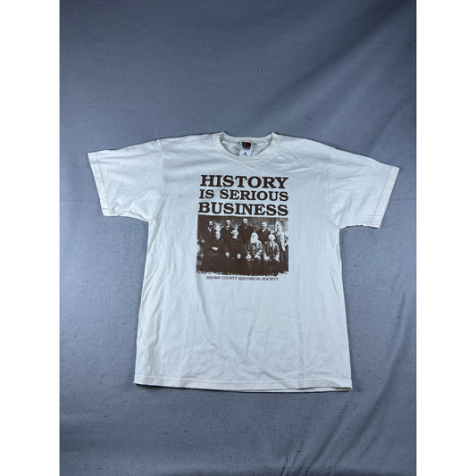 History is Serious Business T-Shirt - L