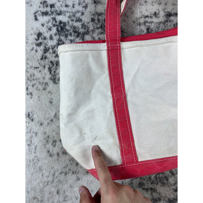 Vintage LL Bean Canvas Tote - Medium