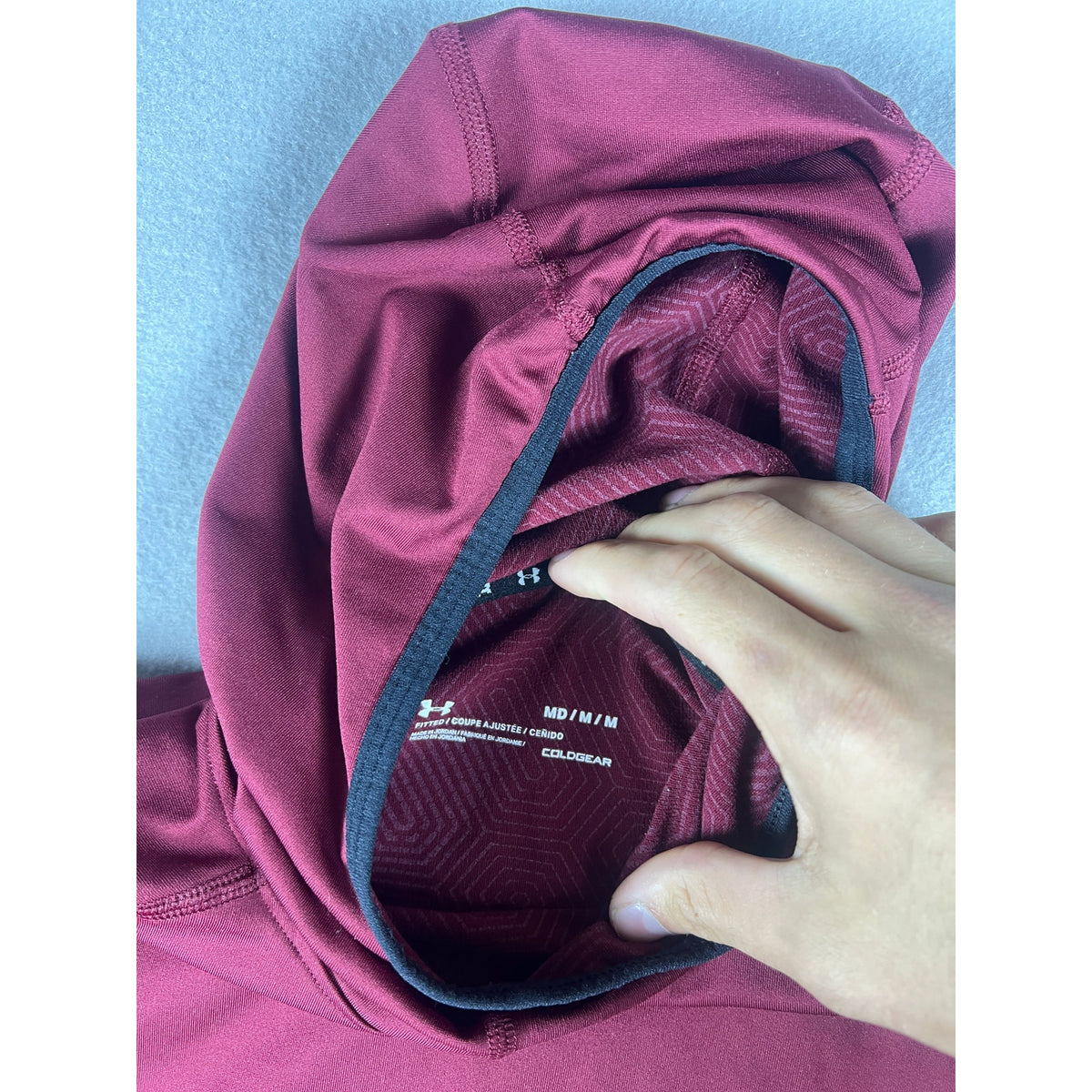 Under Armour ColdGear Fitted Hoodie Sweatshirt - M