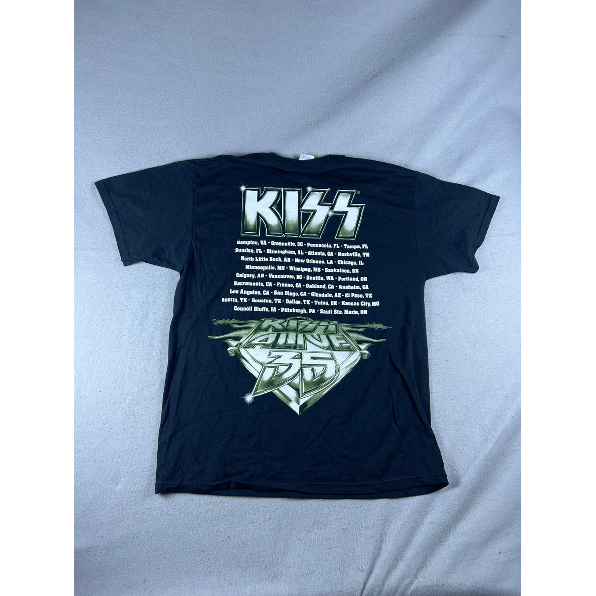 KISS Alive 35 North American Tour T-Shirt - L