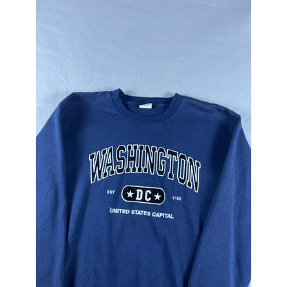 DC One Washington Spellout Sweatshirt - M