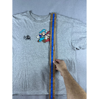 Vintage 2003 Nintendo Mario Luigi Bob-Omb T-Shirt - L