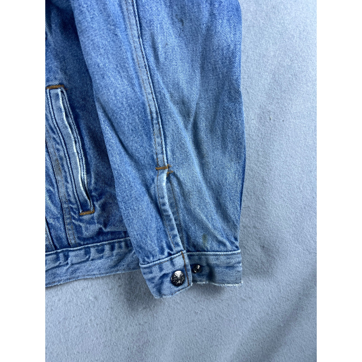 Vintage Disabled American Veterans Denim Jacket - XL