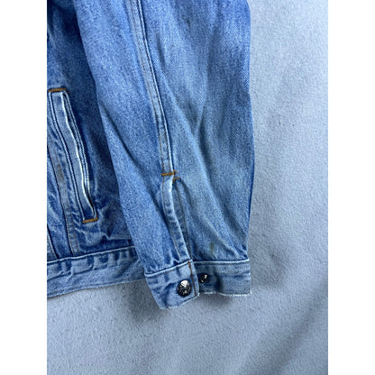 Vintage Disabled American Veterans Denim Jacket - XL