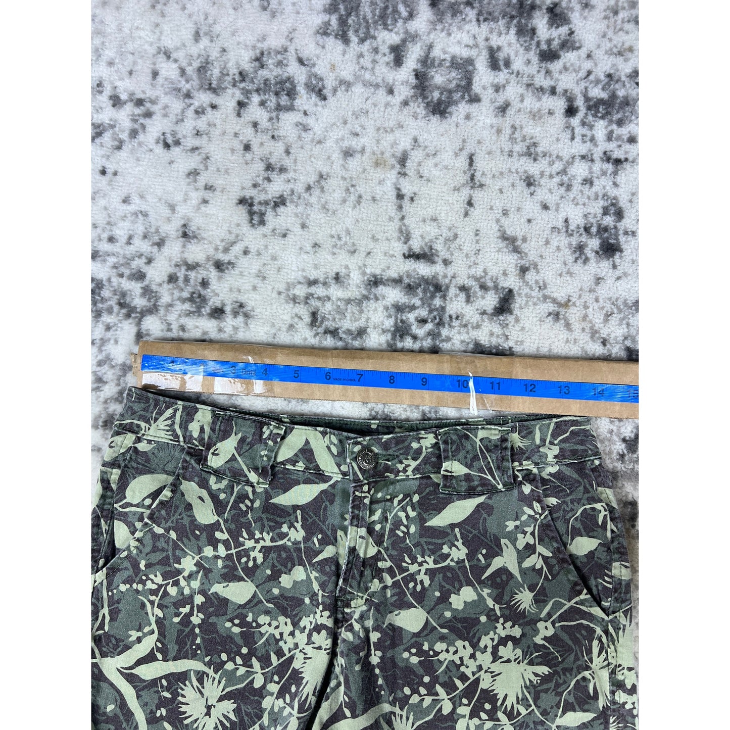 Paris Blues Floral Print  Low Rise Shorts - 5
