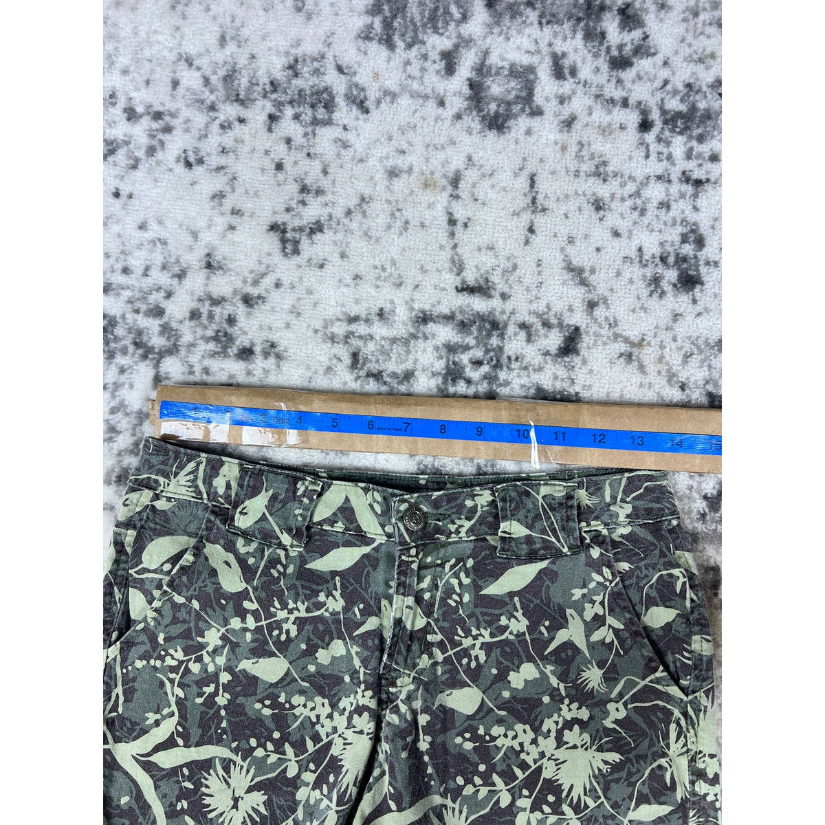 Paris Blues Floral Print  Low Rise Shorts - 5