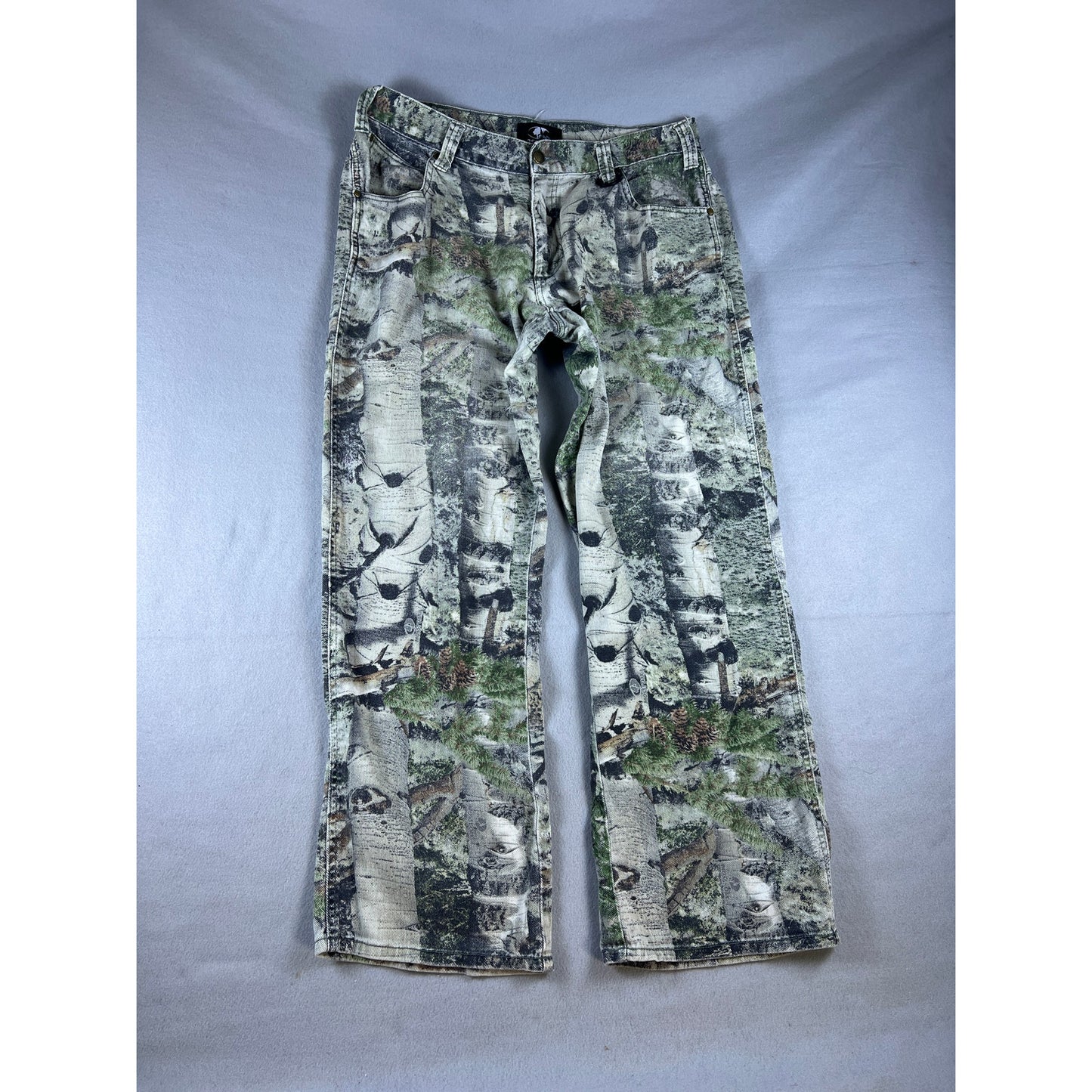 Vintage Mossy Oak Birch Tree Camo Hunting Pants - 36x34