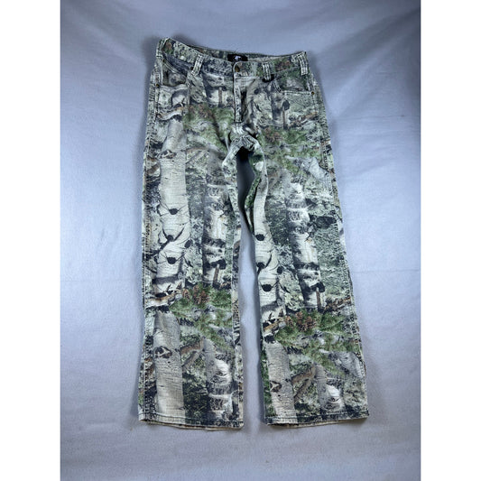 Vintage Mossy Oak Birch Tree Camo Hunting Pants - 36x34