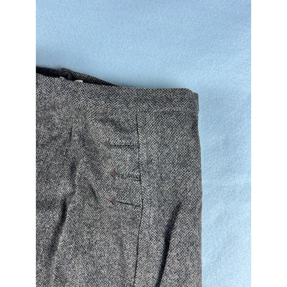 Vintage Bobbie Brooks Wool Tweed Skirt - XS