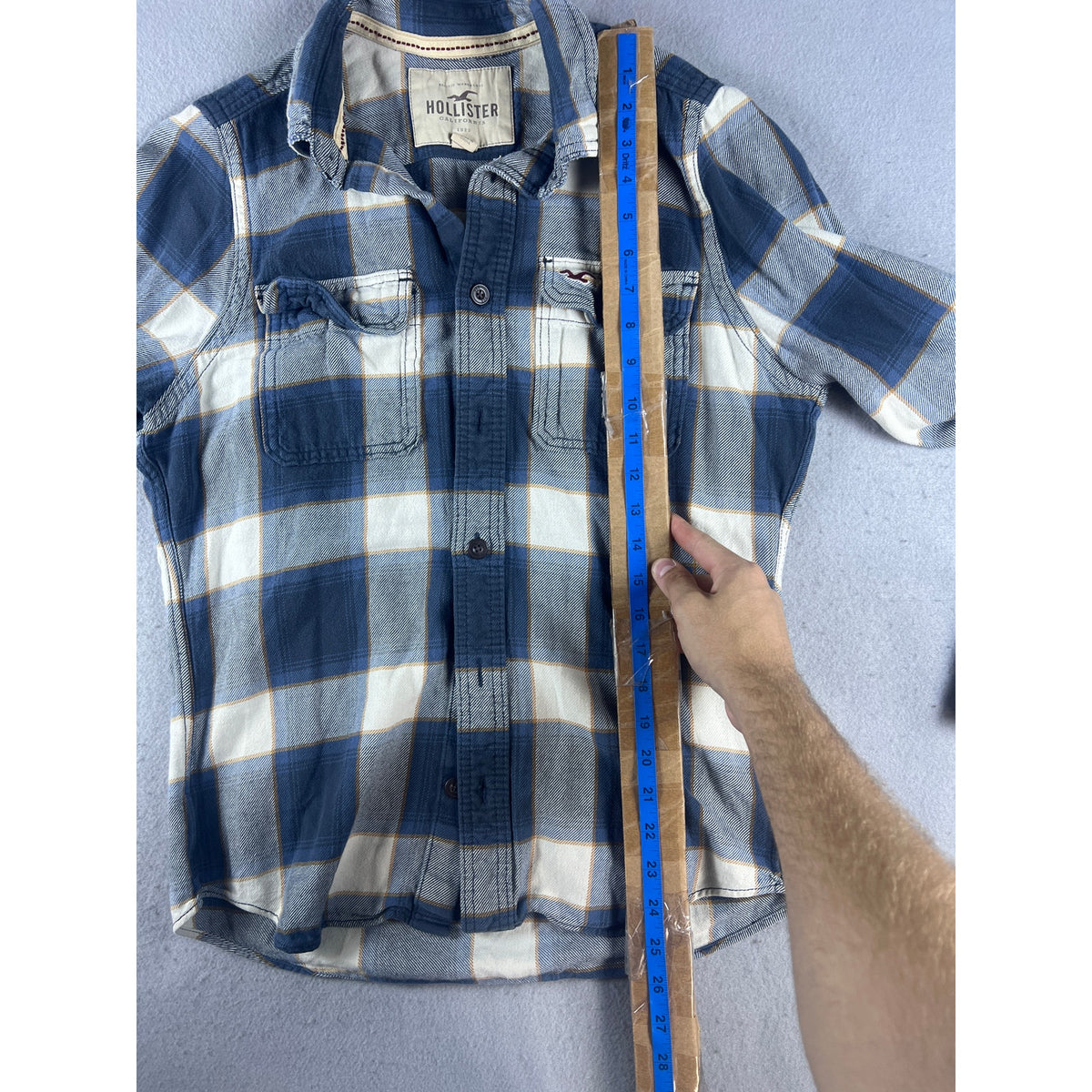 Hollister Shirt Flannel Plaid - M