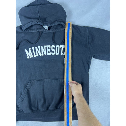 Minnesota Spellout Hoodie Sweatsihrt - L