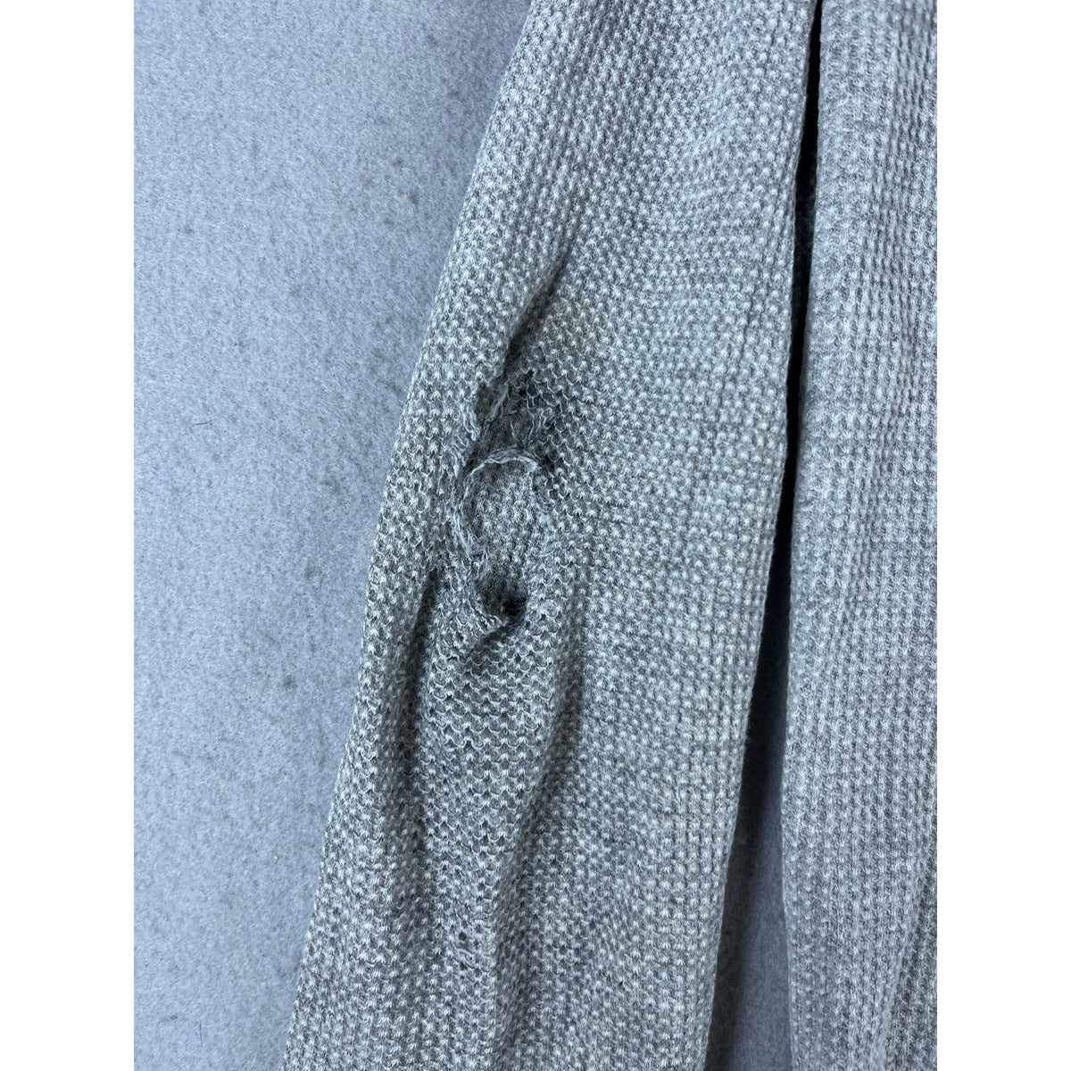 Mens Thermal Waffle Knit Shirt - S